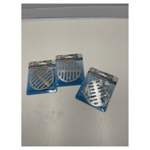 Danco Shower Drain Strainer 4 3/8" Diameter‎ Set of 3